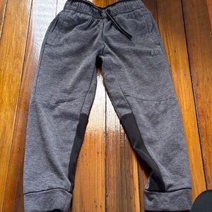 Russell Athletic Kids Charcoal and Black Joggers